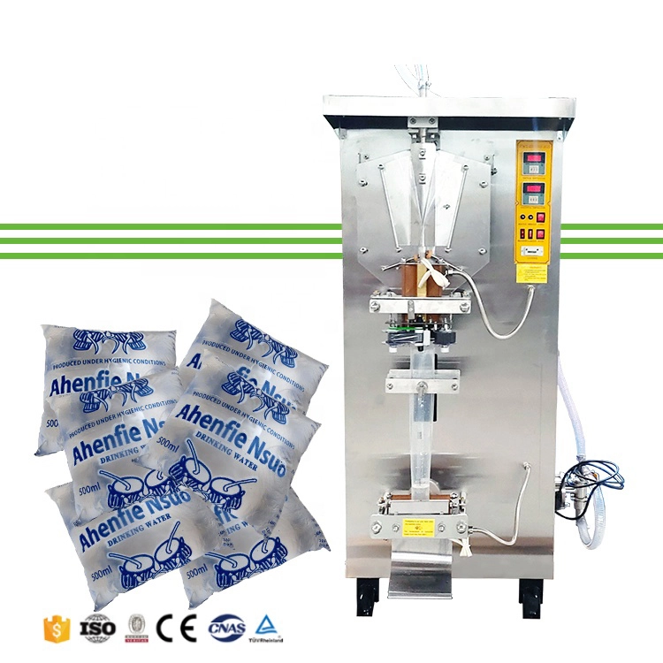 Automatic Vertical Liquid Pouch Sachet Machine for Liquid and Cream ...