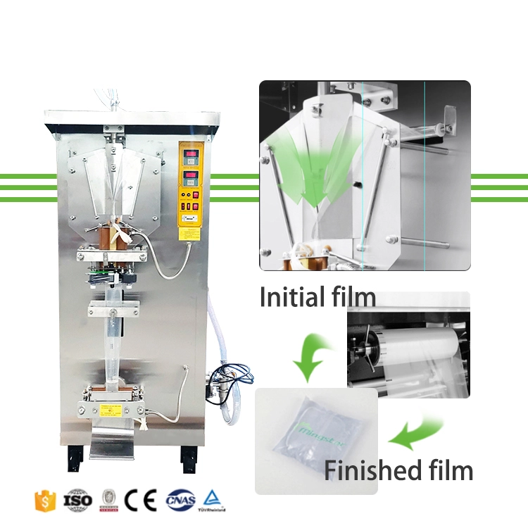 Automatic Vertical Liquid Pouch Sachet Machine for Liquid and Cream ...