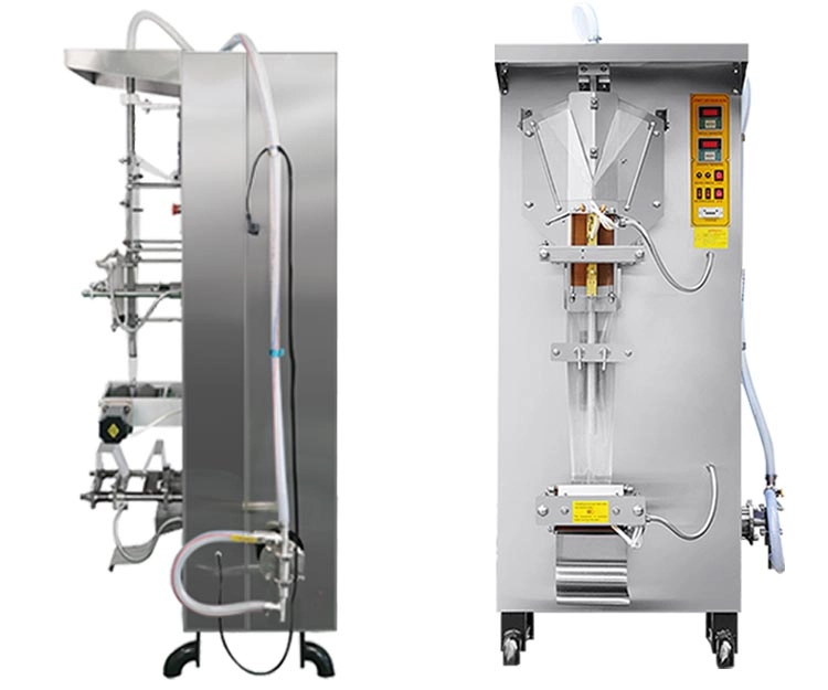 Automatic Vertical Liquid Pouch Sachet Machine for Liquid and Cream ...