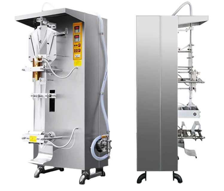 Automatic Vertical Liquid Pouch Sachet Machine for Liquid and Cream ...
